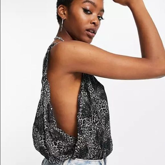 Free people Siren Song Wrap Surplice V-Neck Sleeveless Bodysuit - Picture 9 of 16